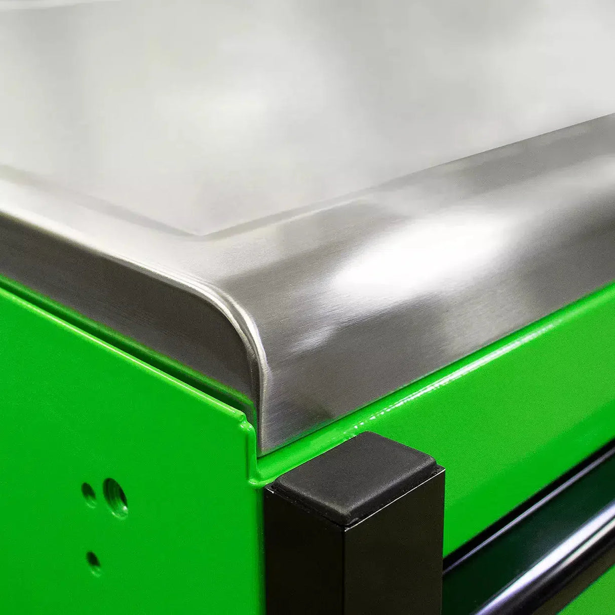 Extreme Tools EXQ Series 72"W x 30"D 17 Drawer Professional Triple Bank Roller Cabinets