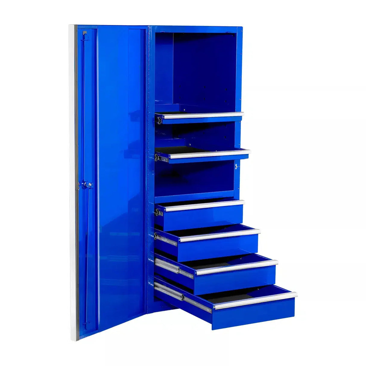 Extreme Tools EXQ Series 24"W x 30"D 4 Drawer and 3 Shelf Professional Side Cabinets