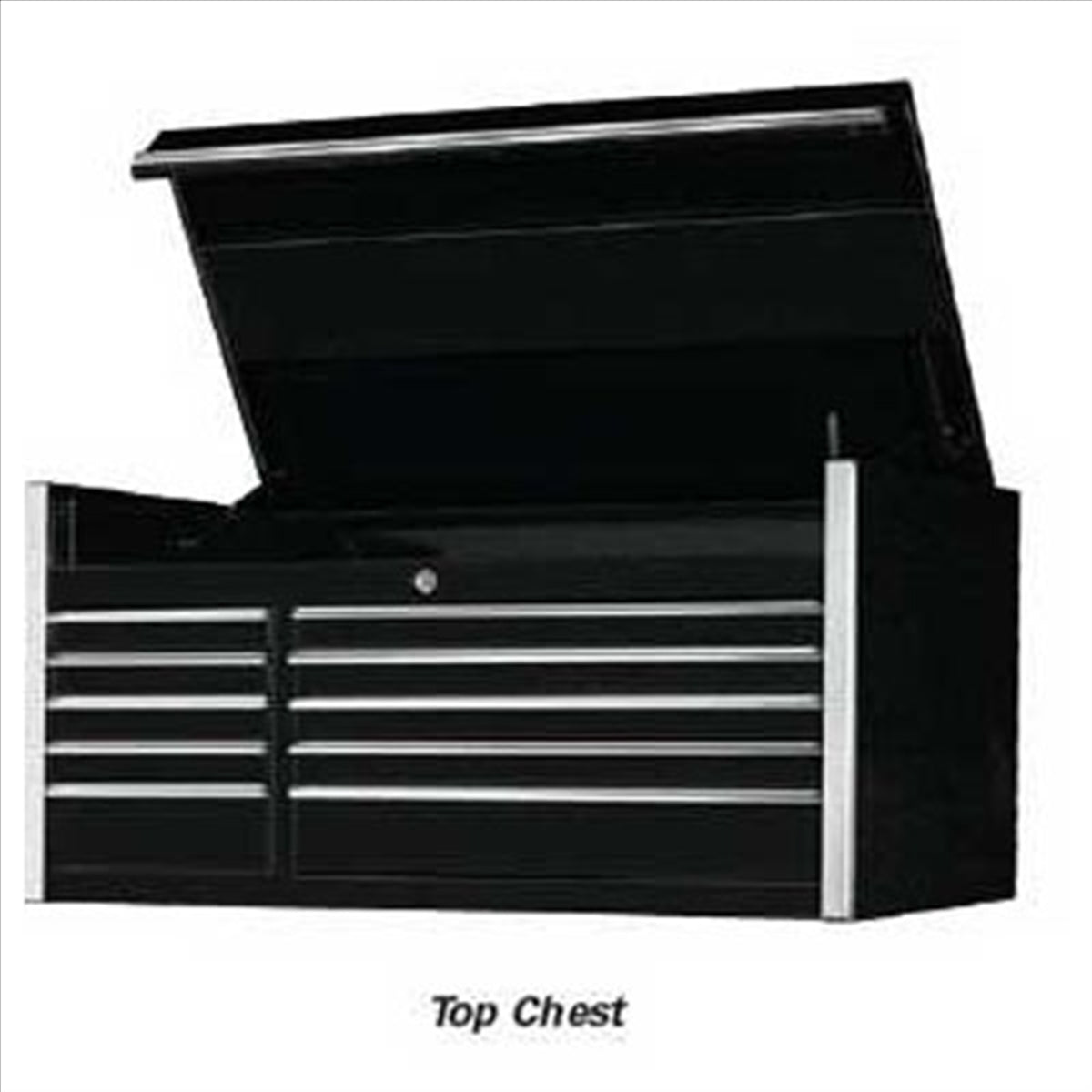 Extreme Tools 55" 10 Drawer Professional Tool Chest In Black EXTEX5510CHBK