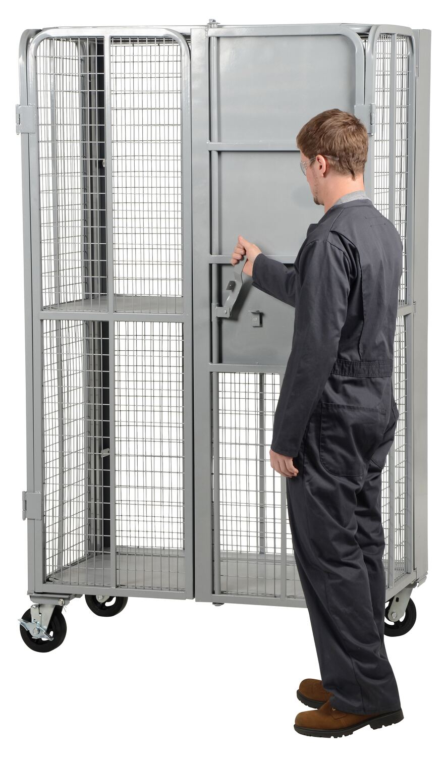 Vestil Folding Security Truck