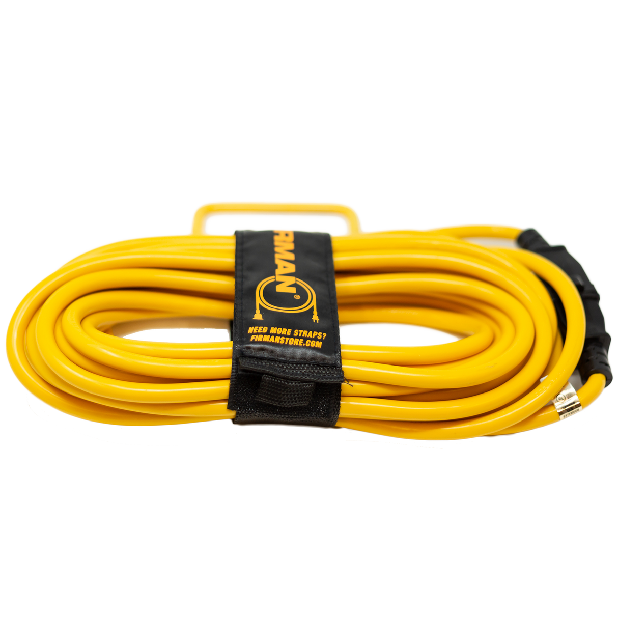 Firman 2005 25' Heavy Duty 5-15P to 5-15R Generator Utility Power Cord With Storage Strap