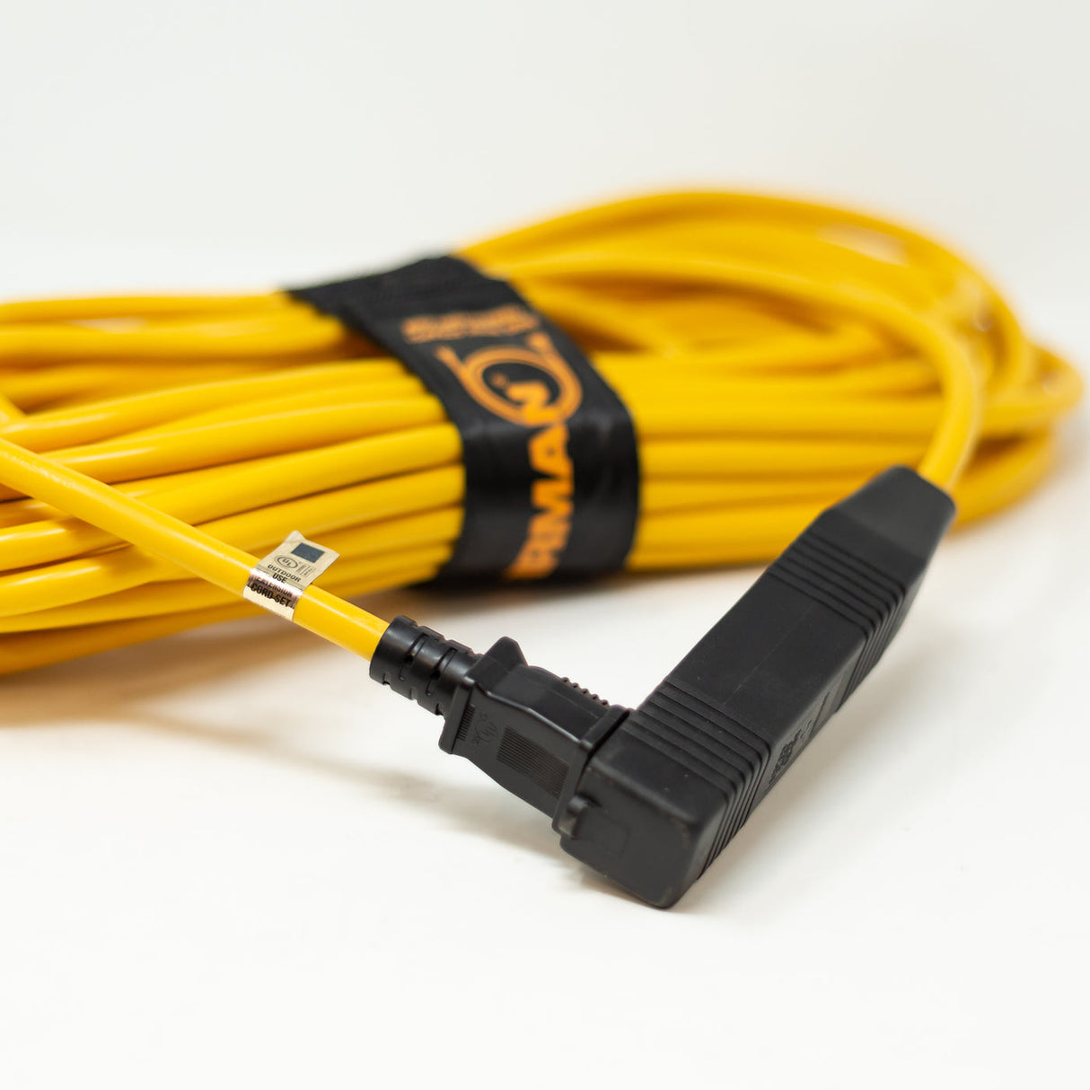 Firman 2020 50' Medium Duty 5-15P to (3) 5-15R Generator Utility Power Cord With Storage Strap