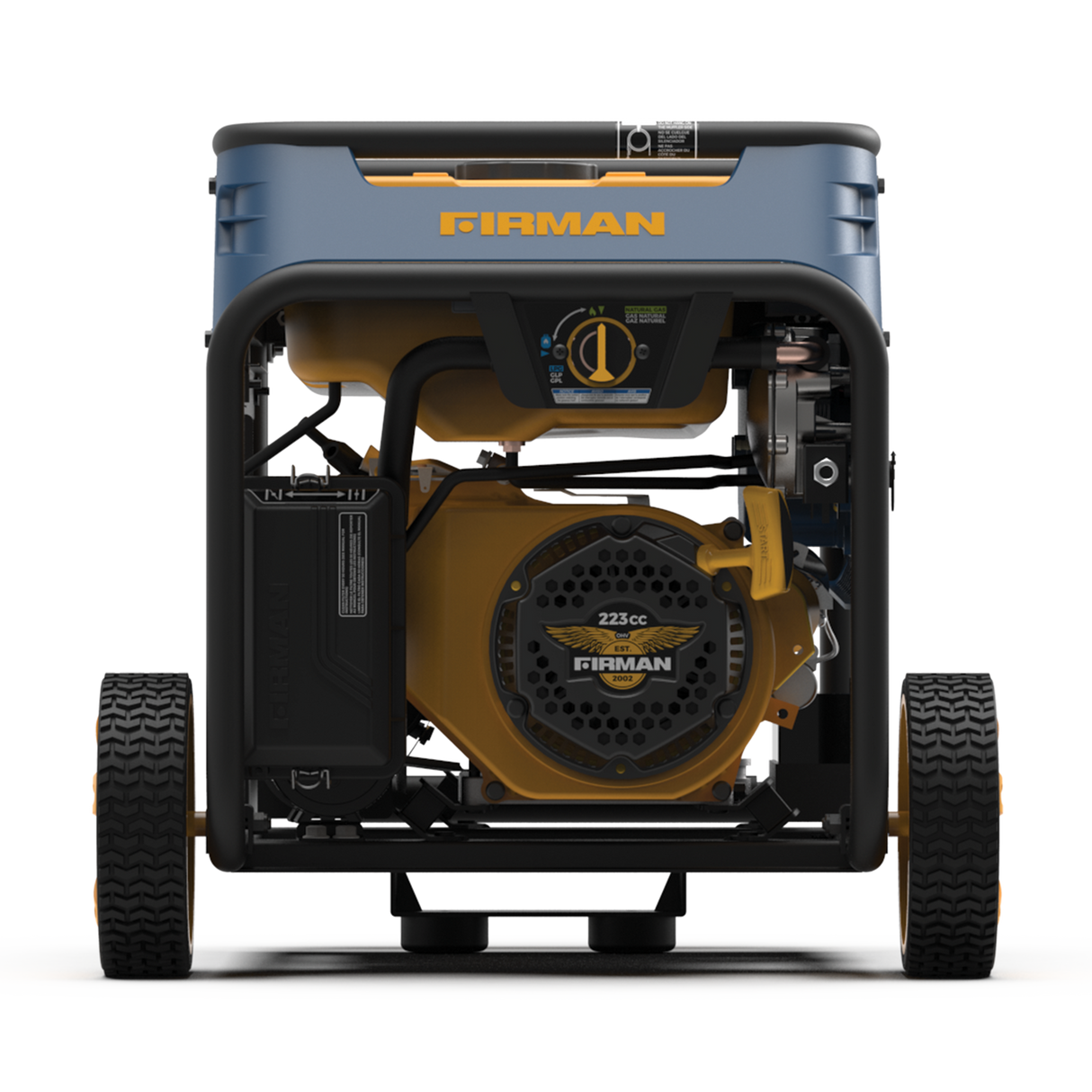 Firman T04073 Tri Fuel Portable Generator 4000W Electric Start 120/240V with CO ALERT