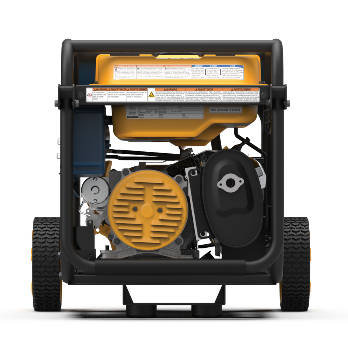 Firman T04073 Tri Fuel Portable Generator 4000W Electric Start 120/240V with CO ALERT