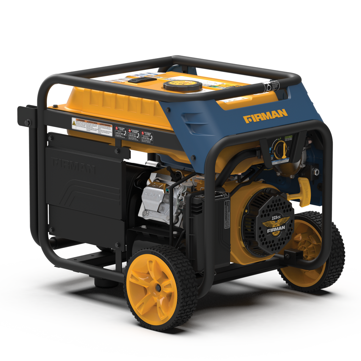 Firman T04073 Tri Fuel Portable Generator 4000W Electric Start 120/240V with CO ALERT