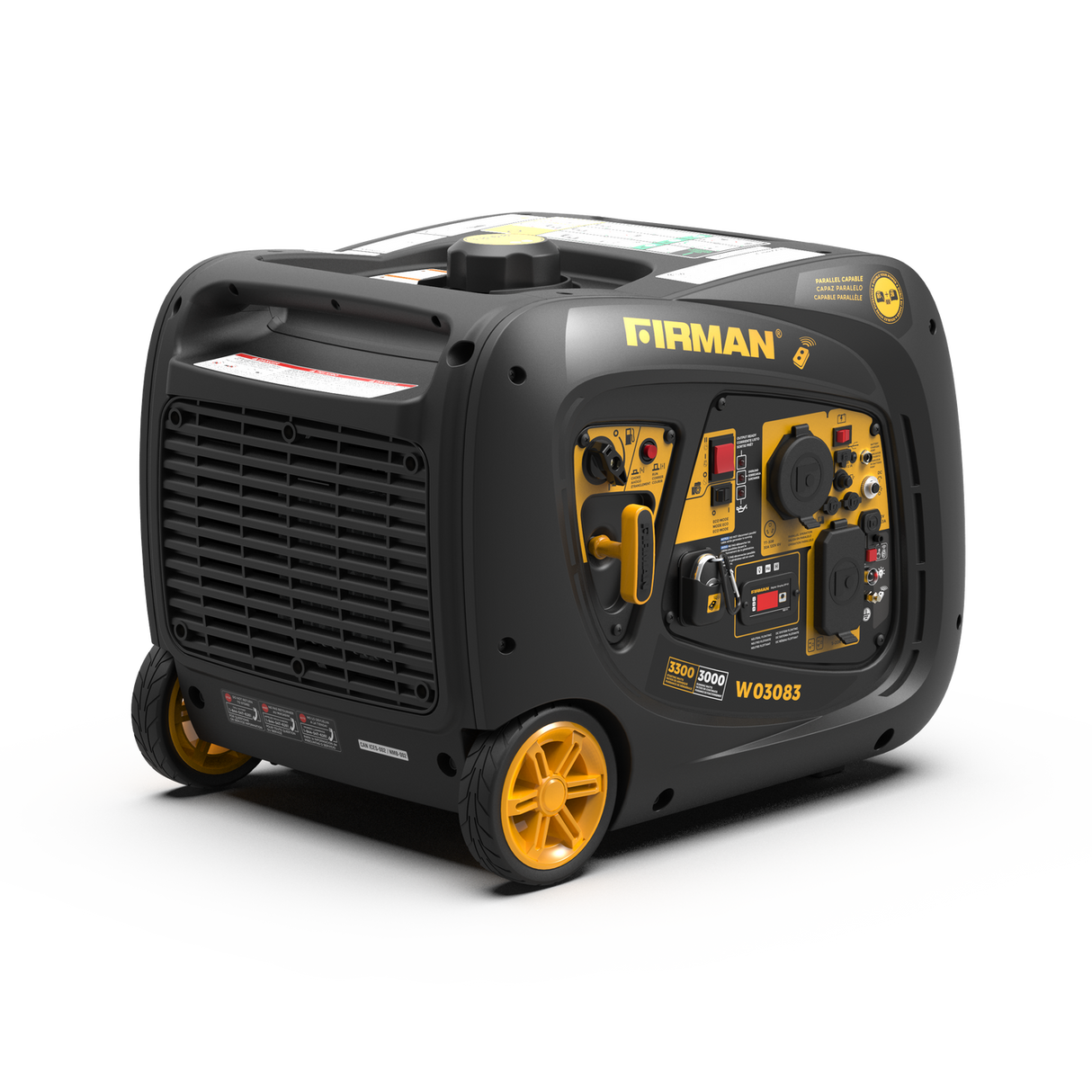 Firman W03081 Inverter Gas Portable Generator 3300W Recoil Start
