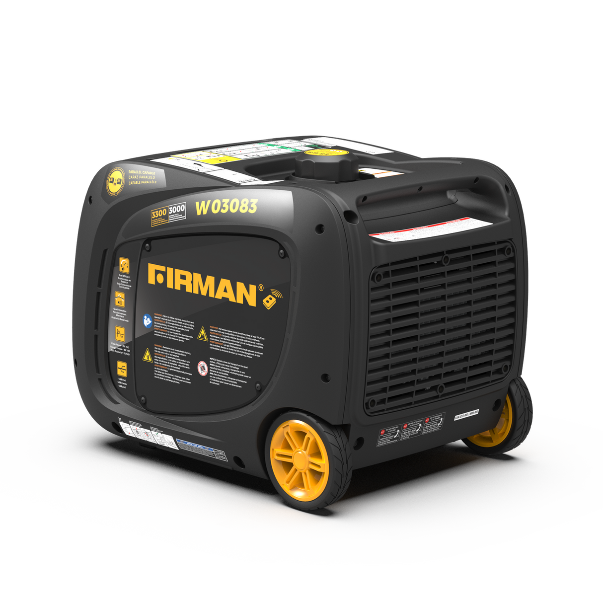 Firman W03081 Inverter Gas Portable Generator 3300W Recoil Start
