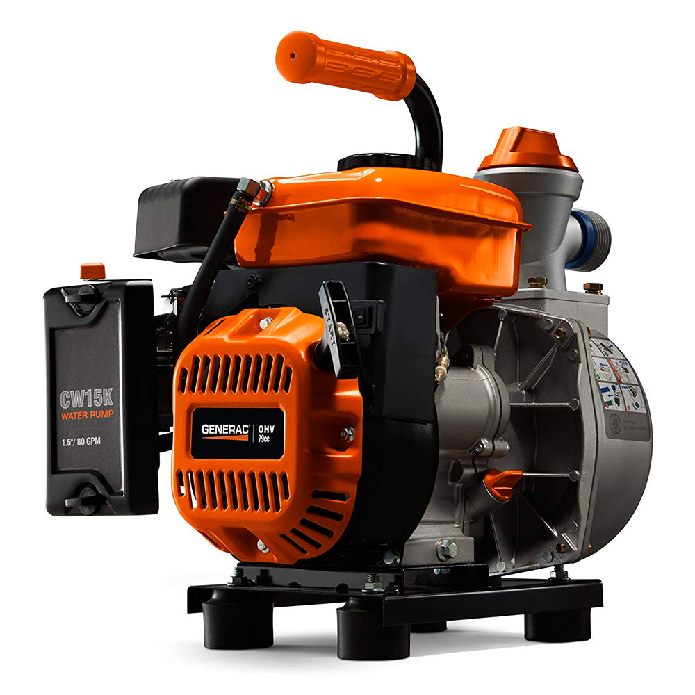 Generac 1.5" Clean Water Pump with Hose Kit