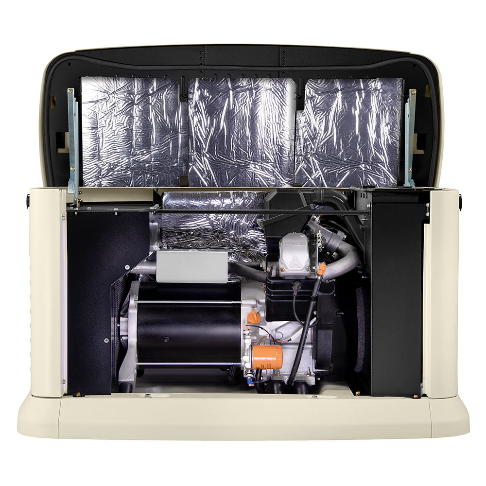 Generac 14/14 kW Air-Cooled Standby Generator, Alum Enclosure, 16 Circuit LC NEMA3