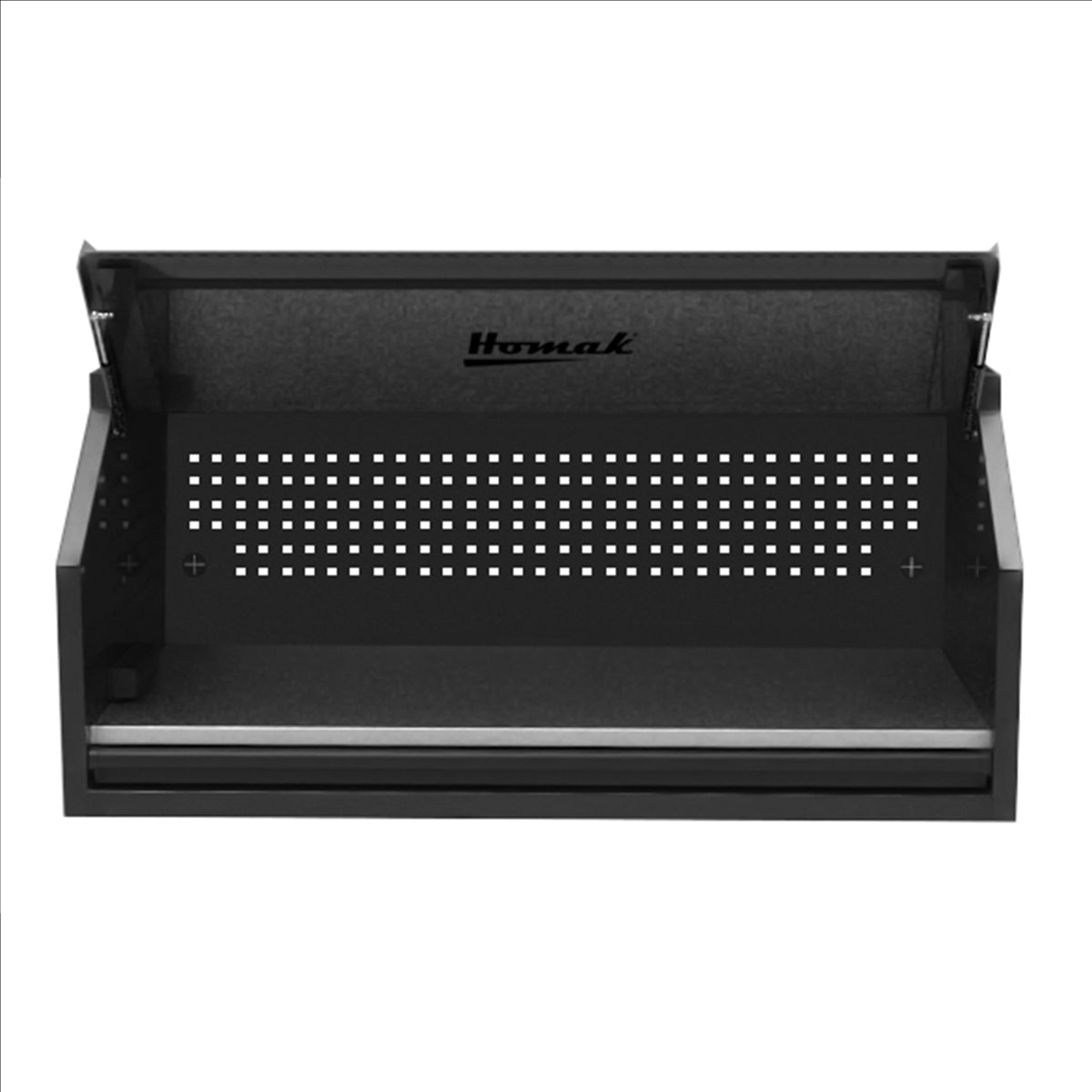 Homak 54" RSPro Hutch, Black