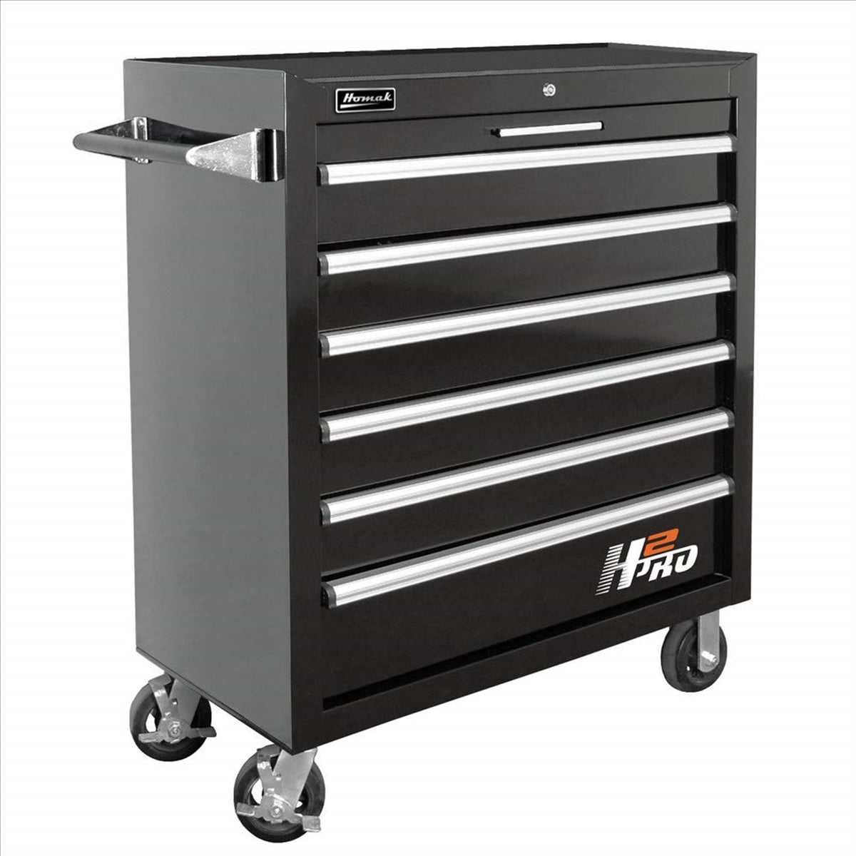 Homak 36" H2Pro Series 6 Drawer Roller Cabinet