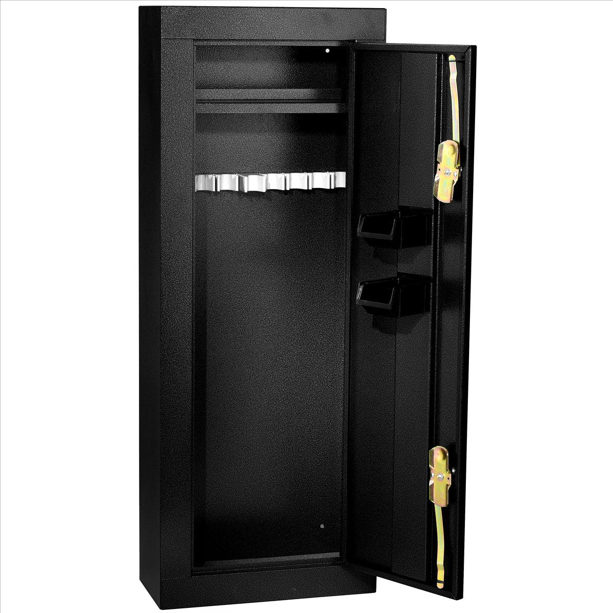 Homak 8 Gun Steel Security Cabinet, Black