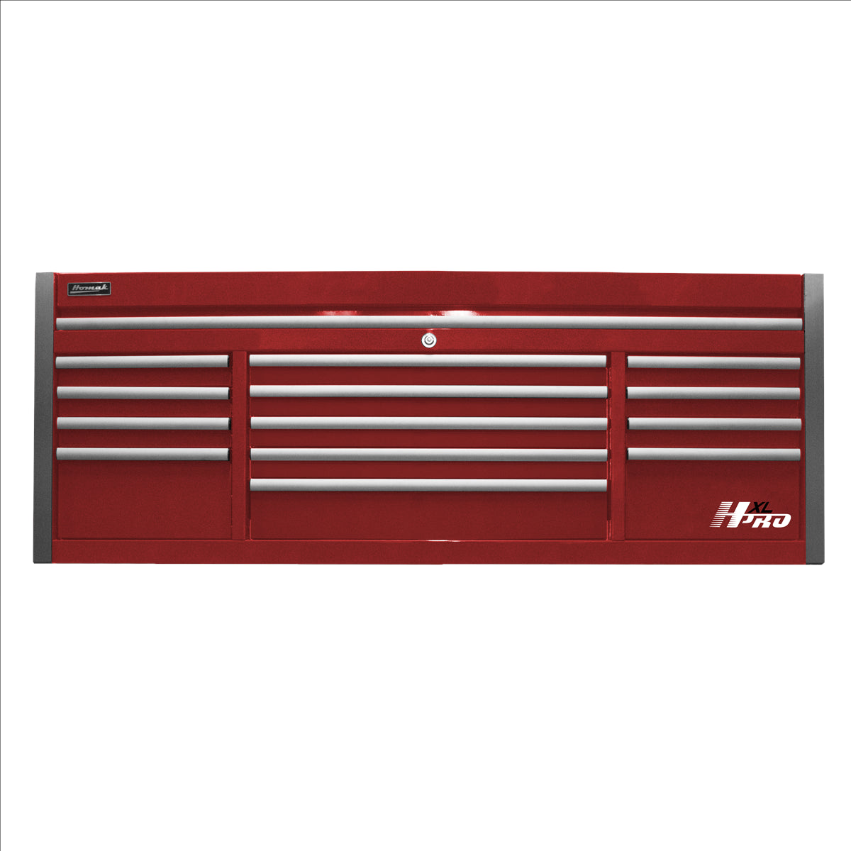 Homak 72 in. HXL 13-Drawer Top Chest - Red