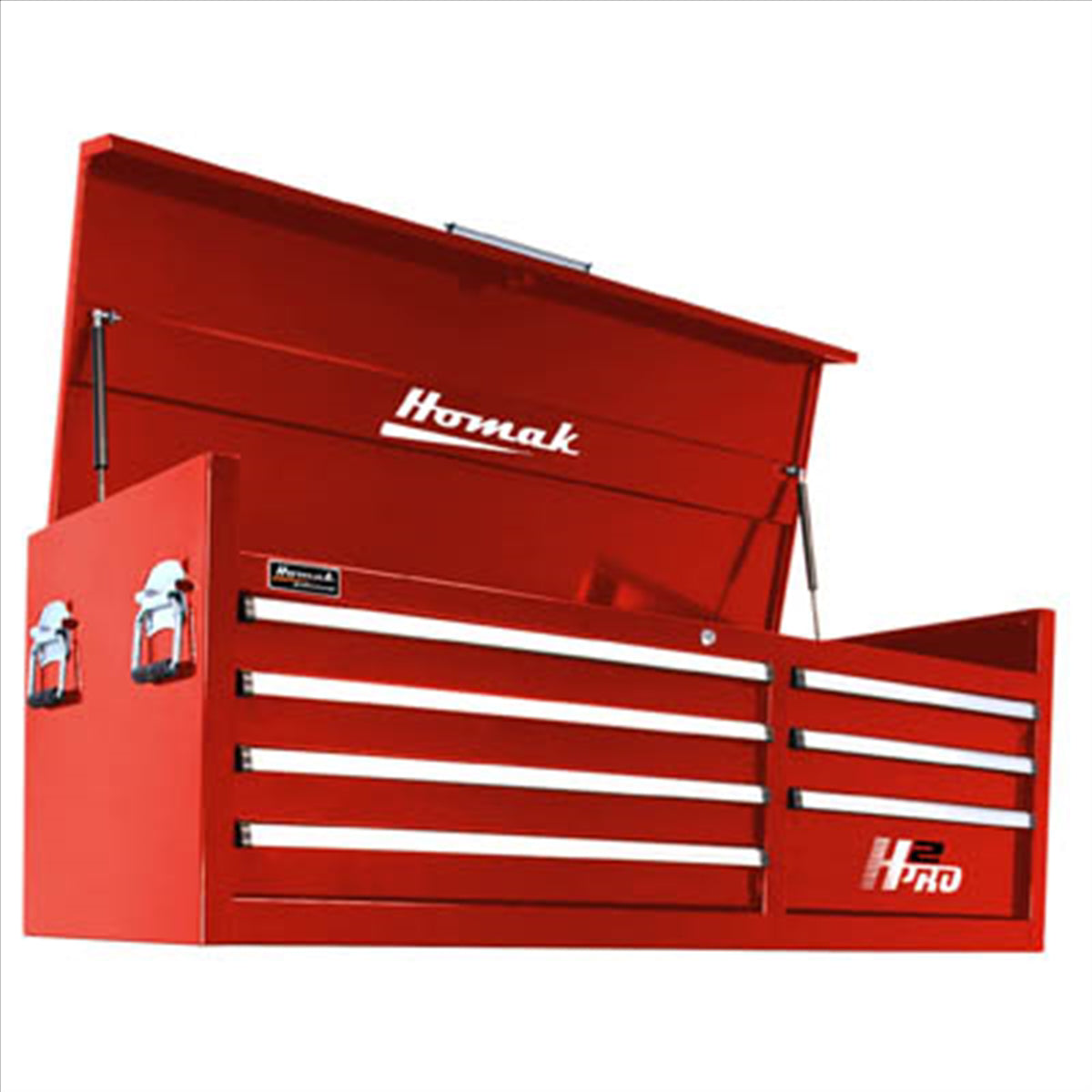 Homak 56" H2Pro Series 7 Drawer Top Chest - Red