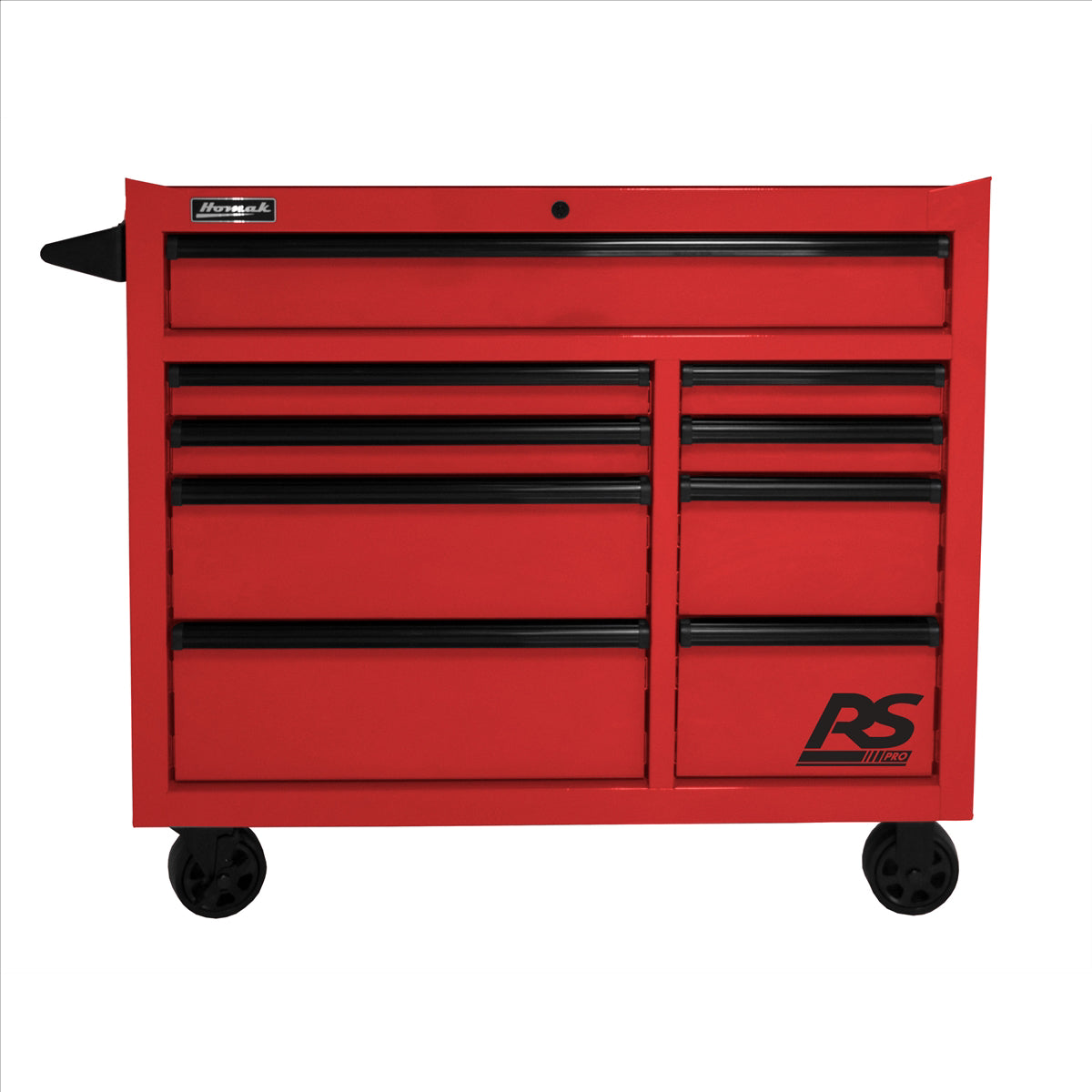 Homak 41 in. RS PRO 9-Drawer Roller Cabinet with 24 in. Depth