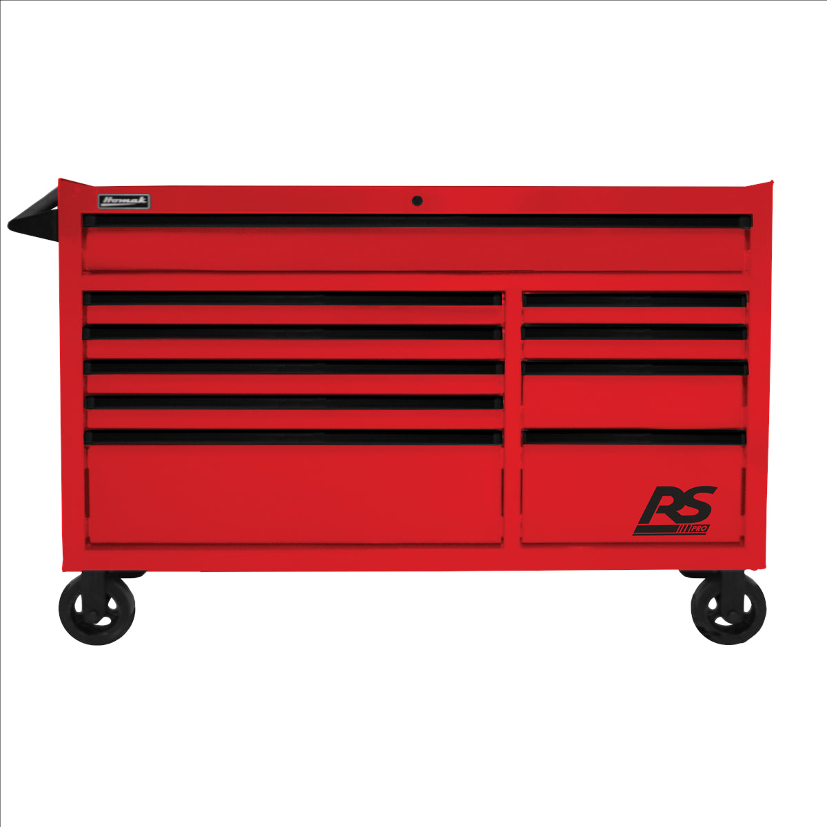 Homak 54 in. RS PRO 10-Drawer Roller Cabinet with 24 in. Depth