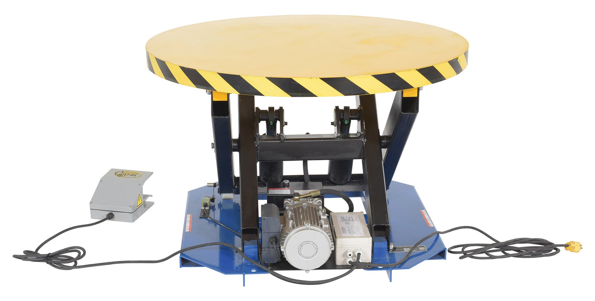 Vestil Powered Lift Table With Manual Rotation