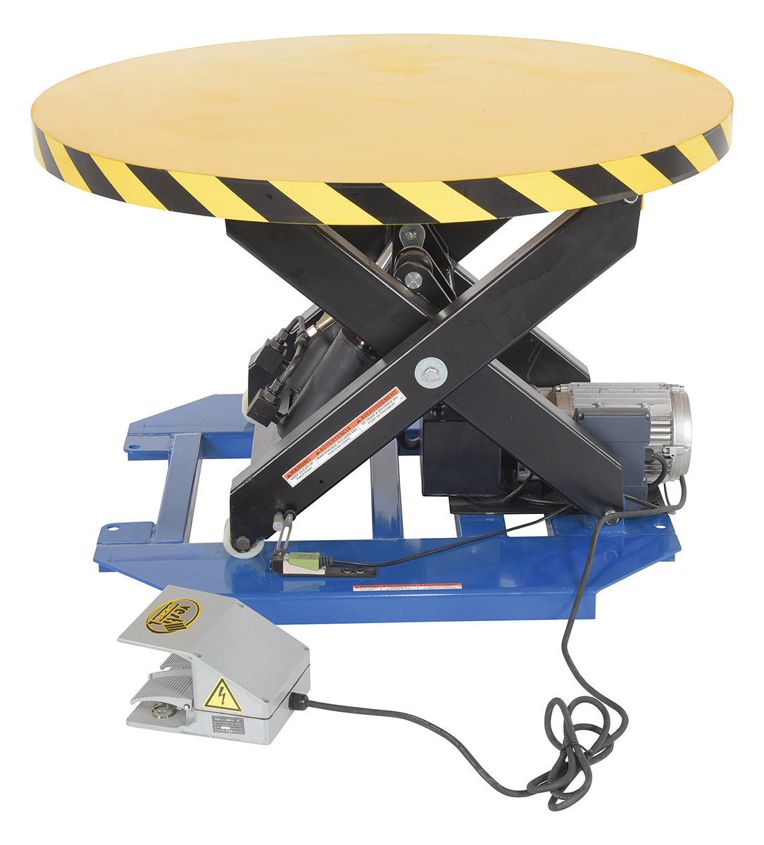 Vestil Powered Lift Table With Manual Rotation