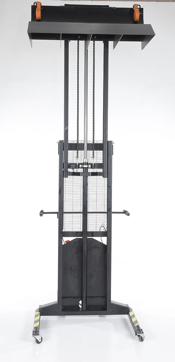 Vestil Roll Material Transporter with DC Powered Lift Feature