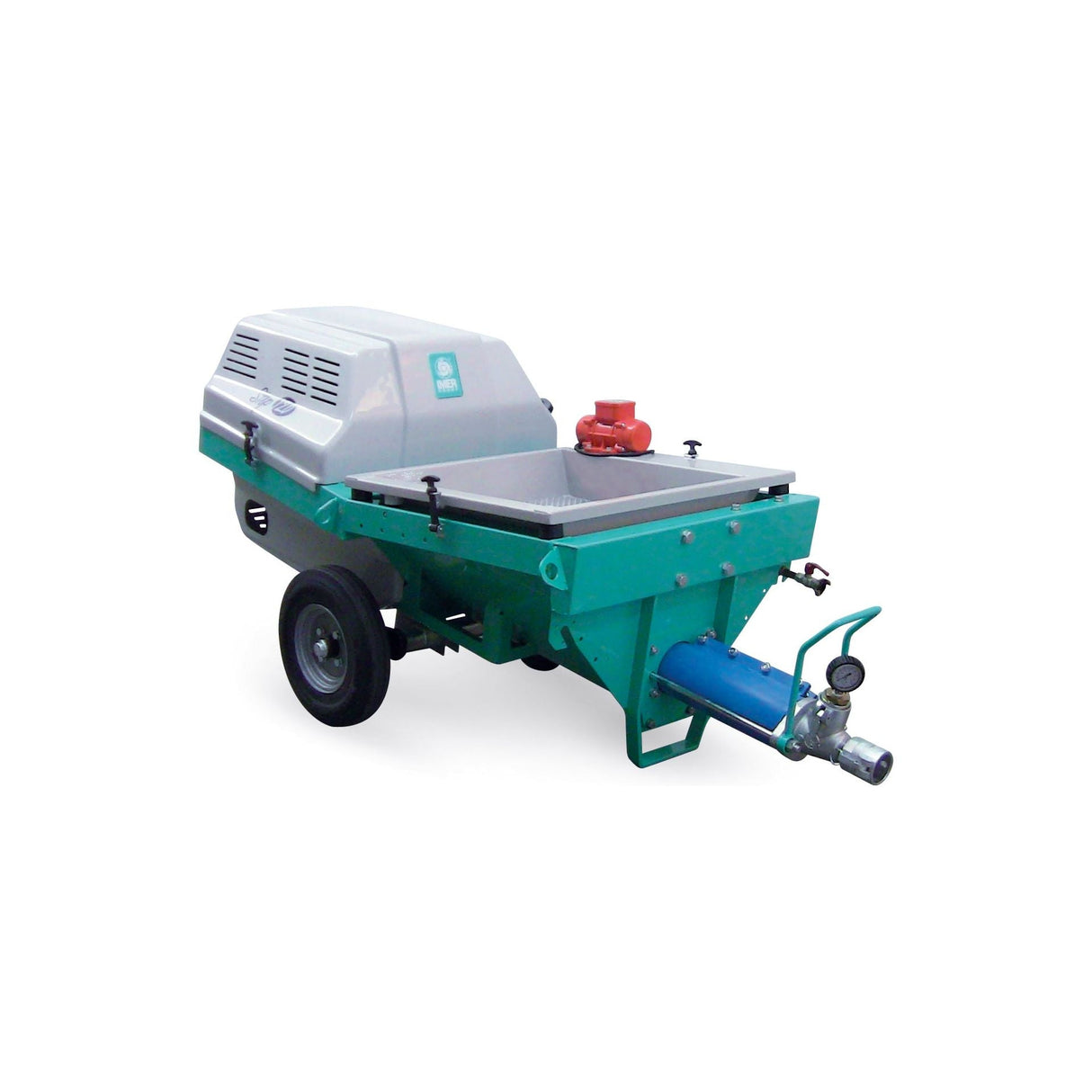 IMER Spray and Grout Pumps | 220V | 60 Hz | 3 HP | Single Phase | Towable | Electric Pump |Step-Up 120 1106180