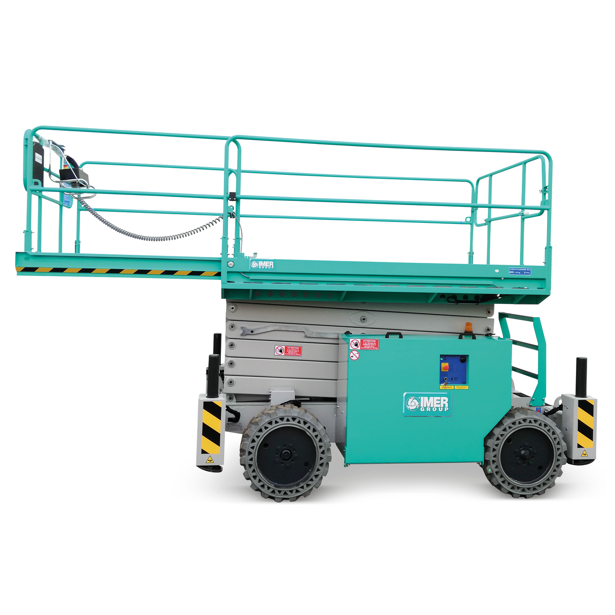 IMER Scissor Lift | 49 ft Working Height | Electric & Diesel | IM 7043 RT