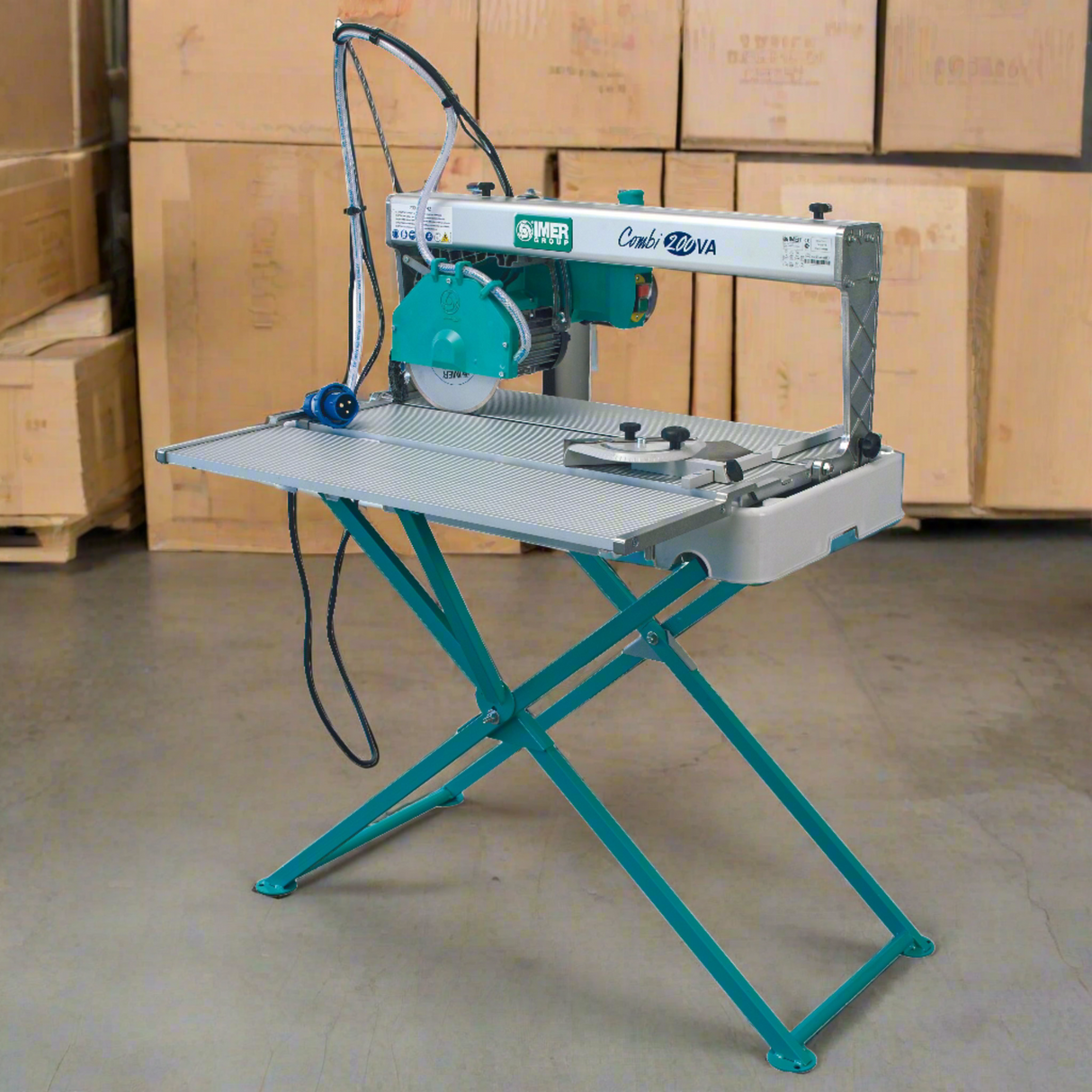 IMER Portable Tile Saw | 8'' Blade | 1.75 HP | Combicut 200 VA 1188084