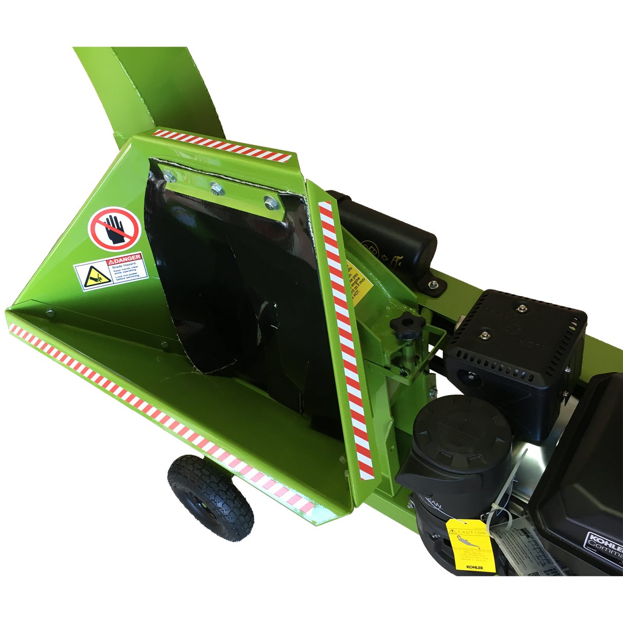 Yardbeast 3514 ATV 429cc 14HP Kohler CH440 Engine 3.5" Heavy Duty Wood Chipper Shredder Tow Trailer New