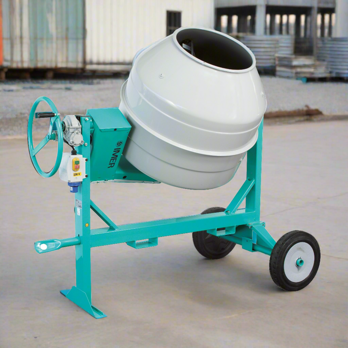 IMER Portable Mixer | 1.9 HP | Steel Drum | Multi-Mix 350 - 1105802