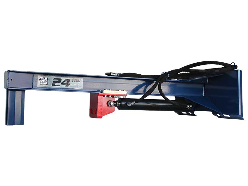 Iron & Oak Upside Down 24 Ton Skid Steer Log Splitter Attachment