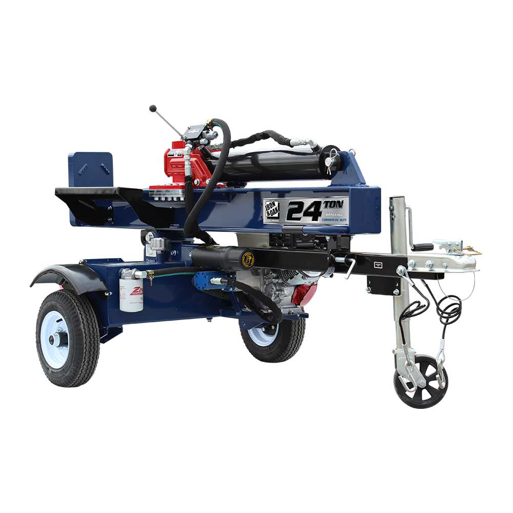 Iron and Oak Vertical Horizontal 24 Ton Log Splitter
