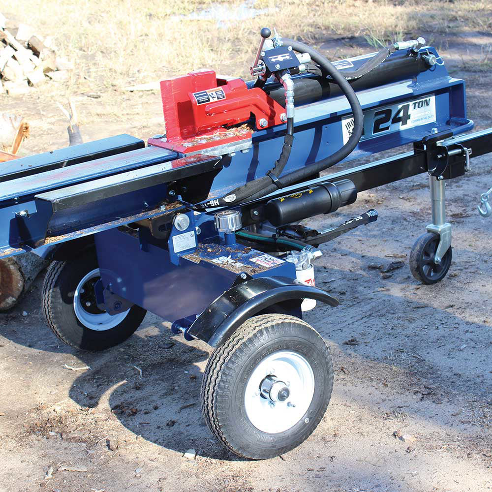 Iron and Oak Vertical Horizontal 24 Ton Log Splitter