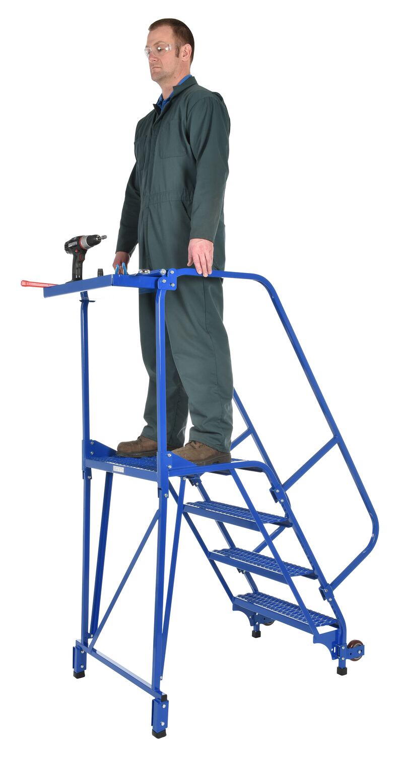 Vestil Tip-N-Roll Mobile Ladders