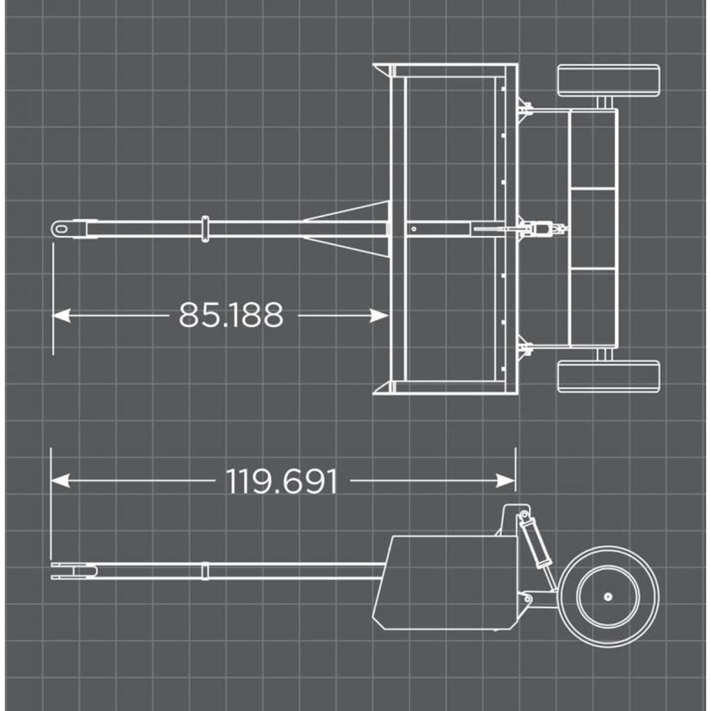 Loflin Fabrication Tractor Land Leveler