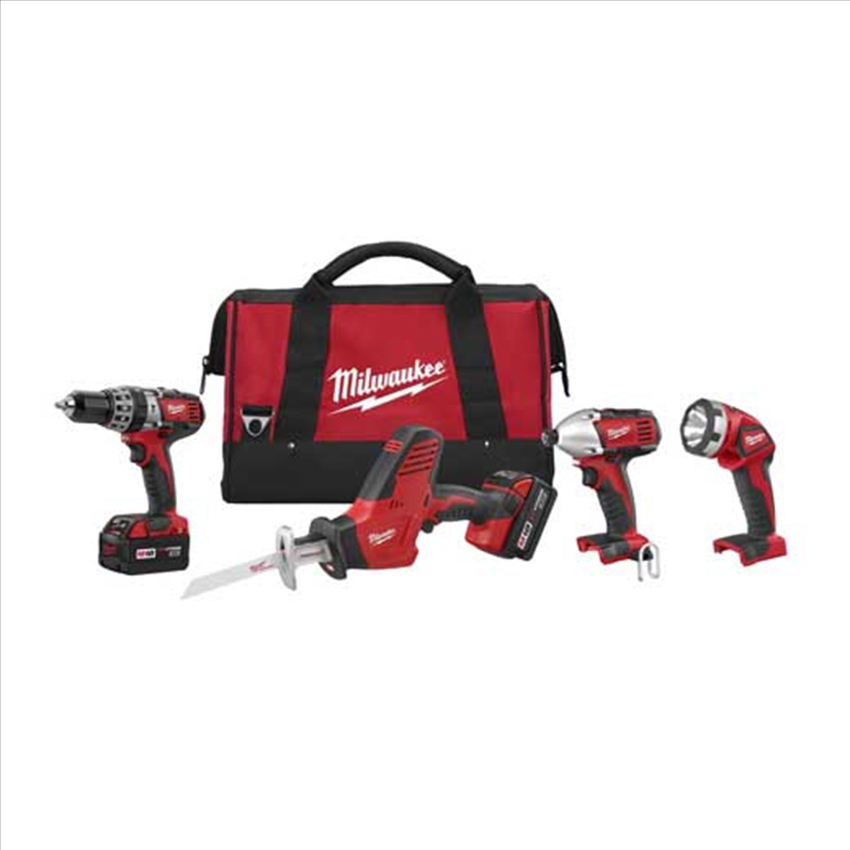 Milwaukee Tool M18 Cordless LITHIUM-ION 4-Tool Combo Kit