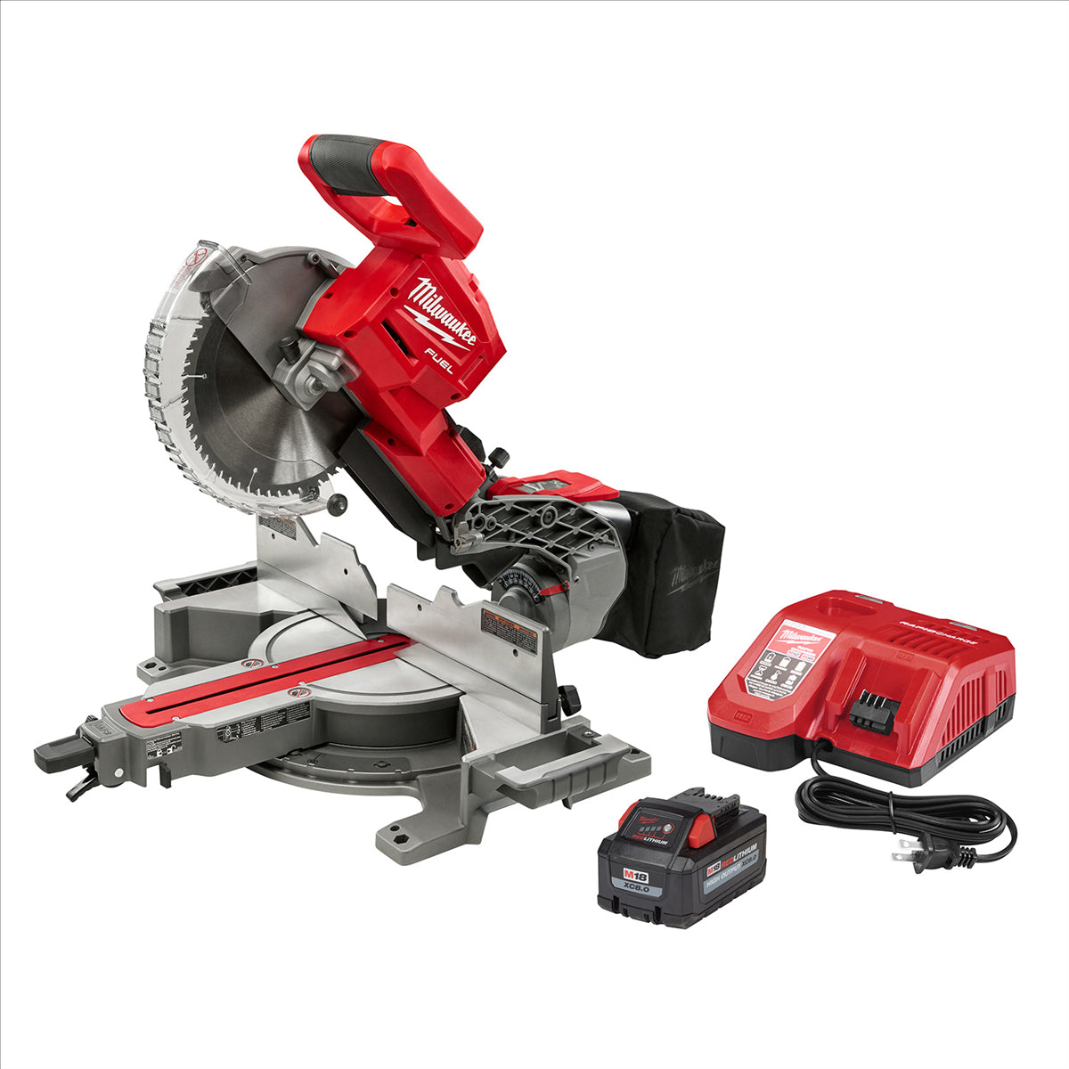 Milwaukee Tool M18 FUEL 10" Dual Bevel Sliding Compound Miter Saw