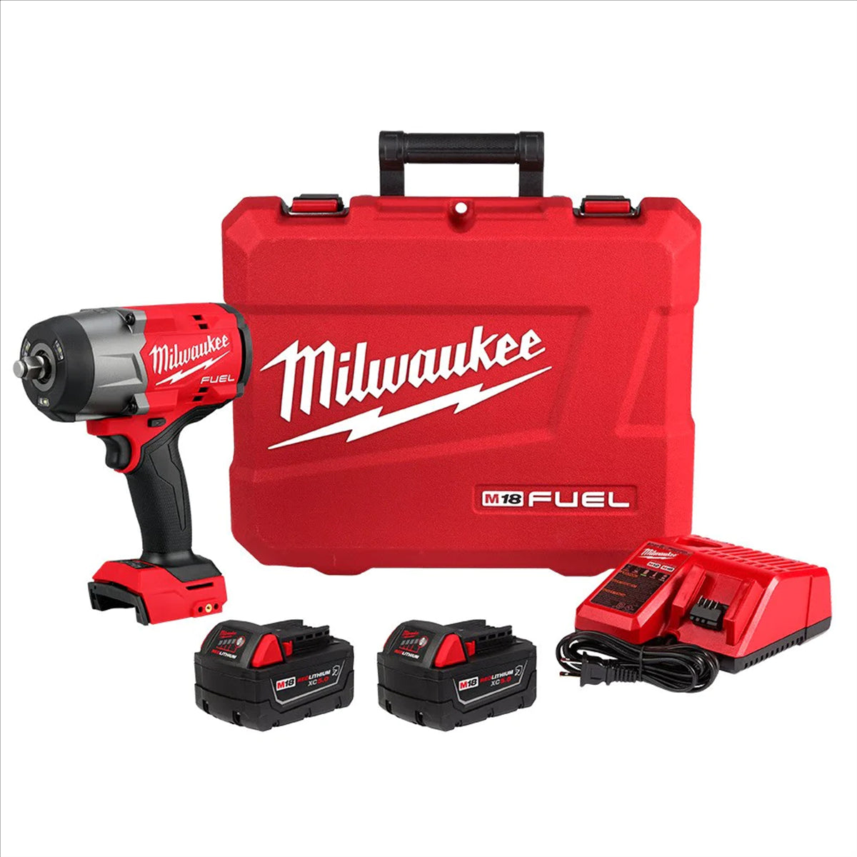 Milwaukee Tool M18 FUEL 1/2" High Torque Impact Wrench w/ Friction Ring Kit