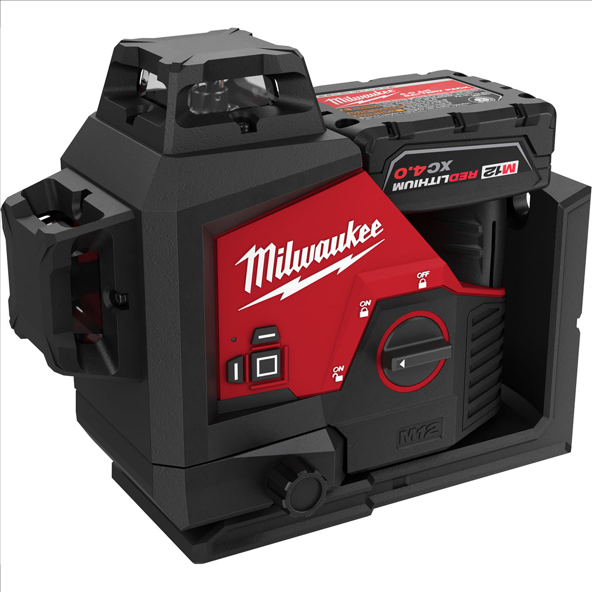 Milwaukee Tool M12 Green 360 Degree 3-Plane Laser Kit