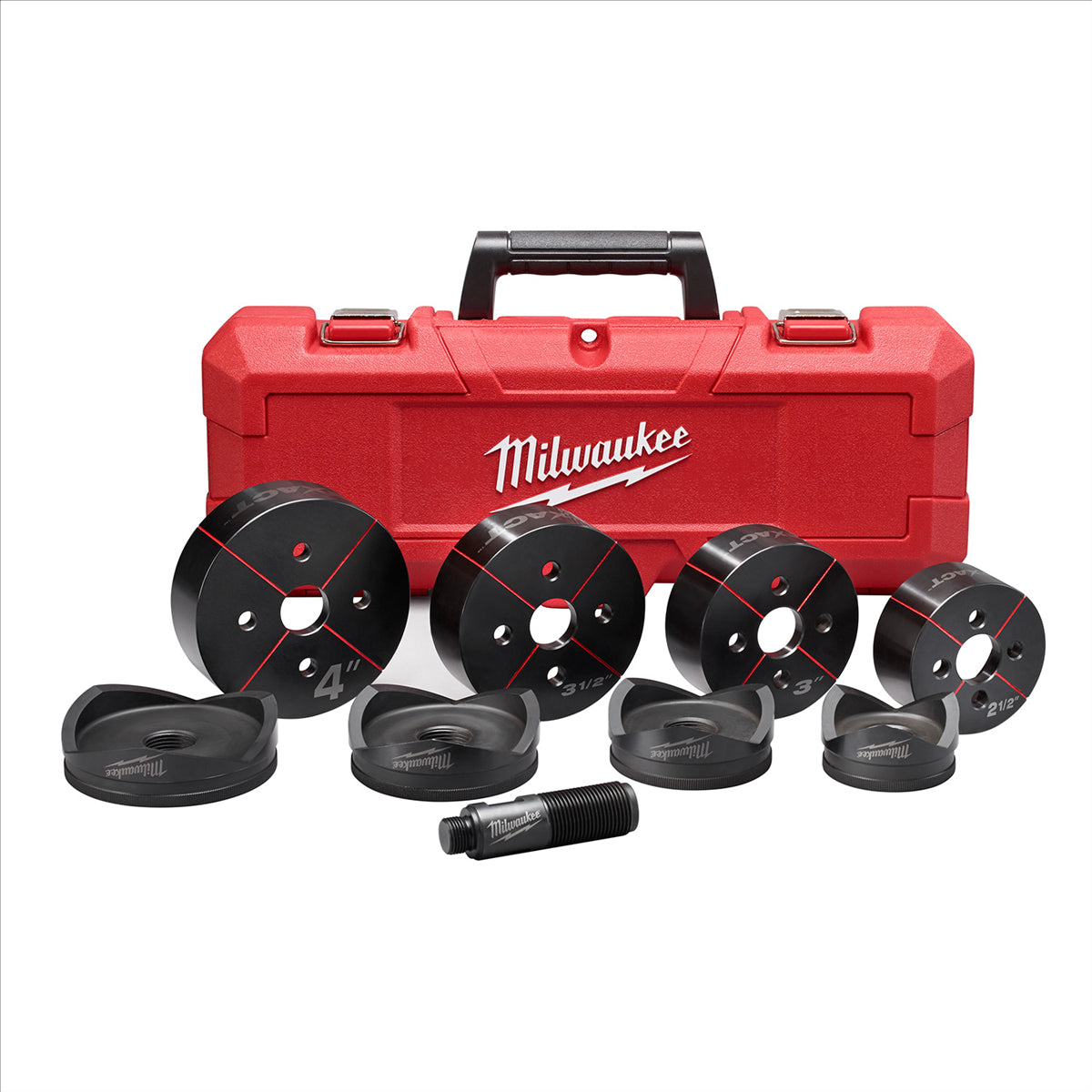Milwaukee Tool Milwaukee EXACT 2-1/2" to 4" Knockout Set