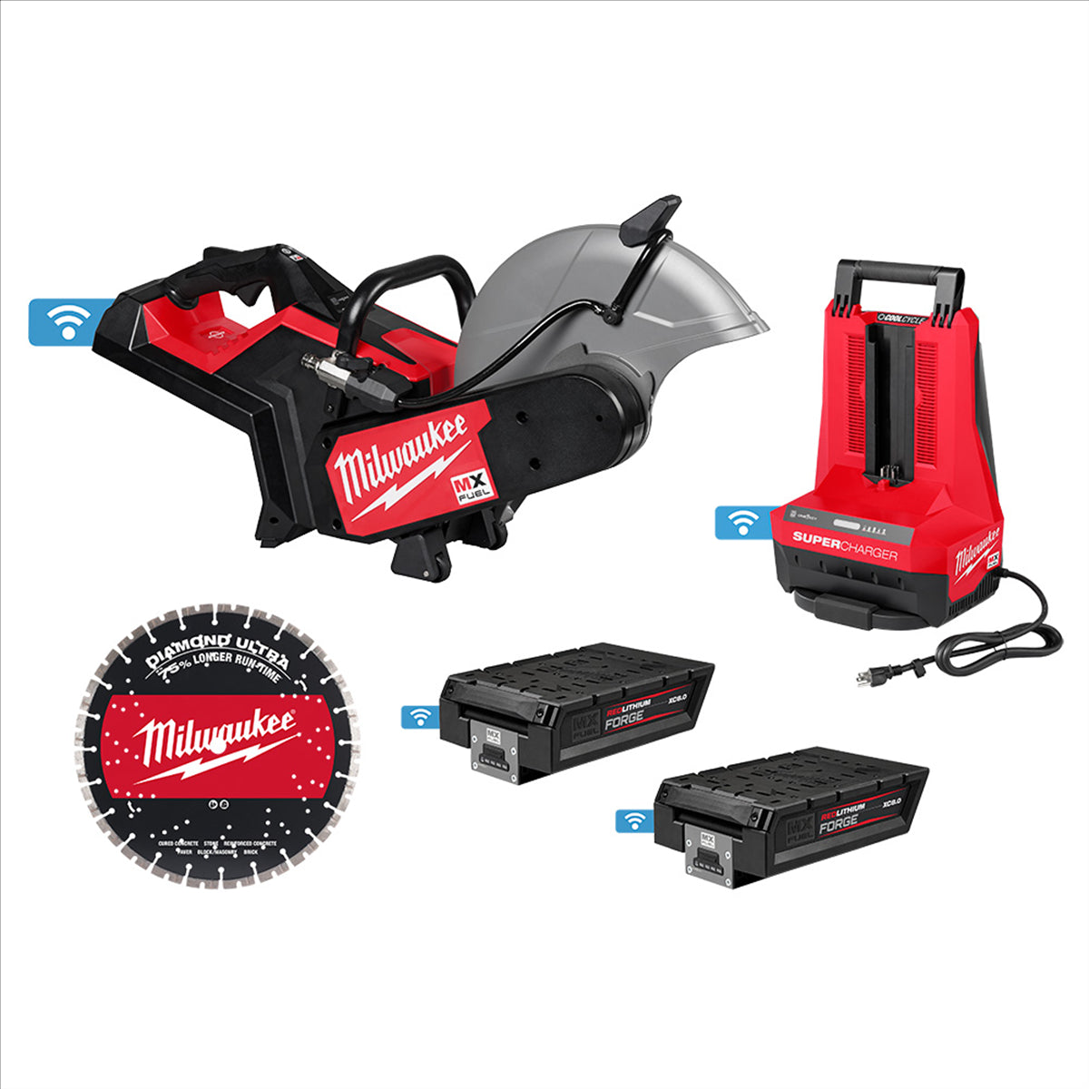 Milwaukee Tool MX FUEL 14" Cut-Off Saw w/ RAPIDSTOP Kit