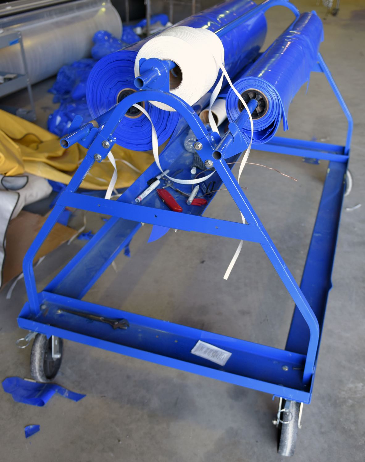 Vestil Shrink Wrap Cart