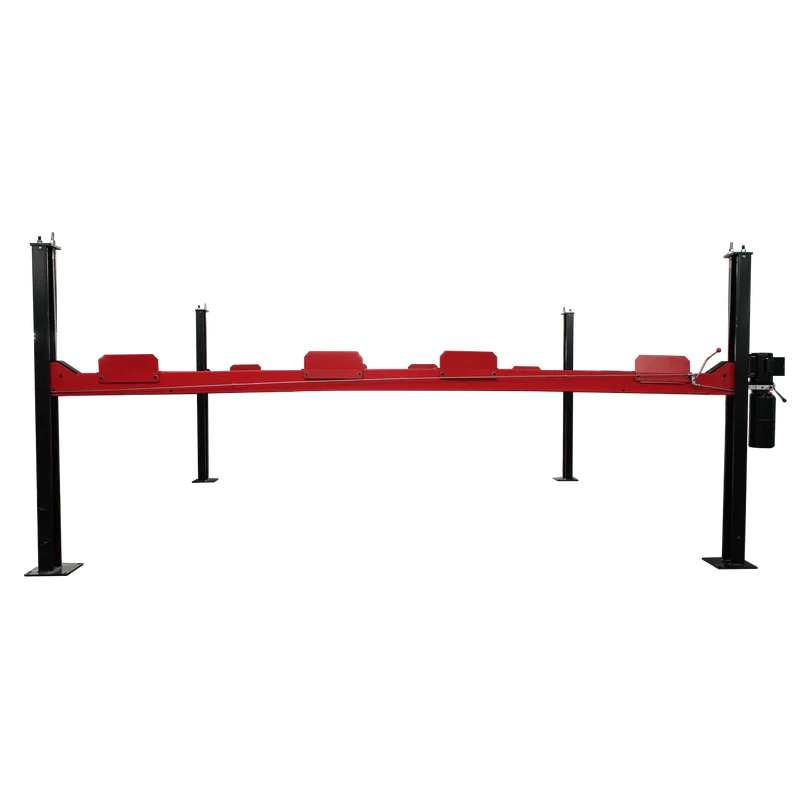 A top-down view of a rectangular, black drip tray for the NSS9000 lift, showing the smooth, non-porous surface.