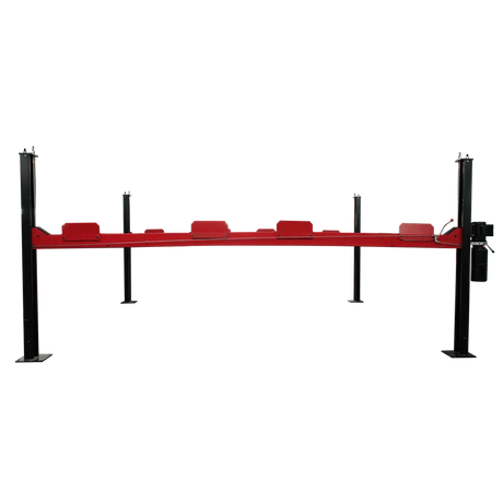 A top-down view of a rectangular, black drip tray for the NSS9000 lift, showing the smooth, non-porous surface.