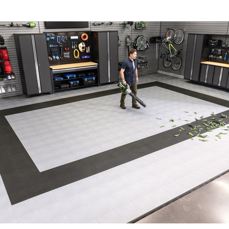 NewAge Polypropylene Garage Door Edge Trim, Black (20-Pack)