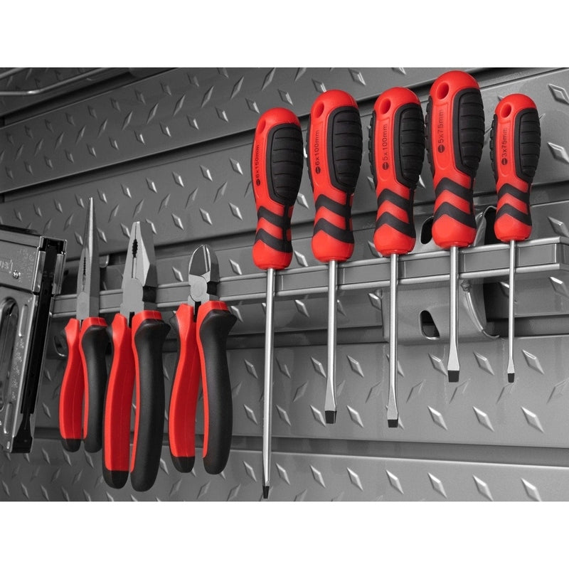 NewAge Steel Slatwall 20-Piece Accessory Kit