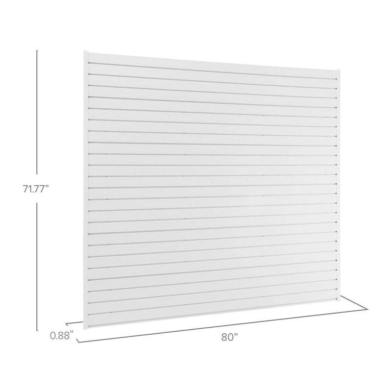 NewAge PVC Slatwall 40 SQ. FT.