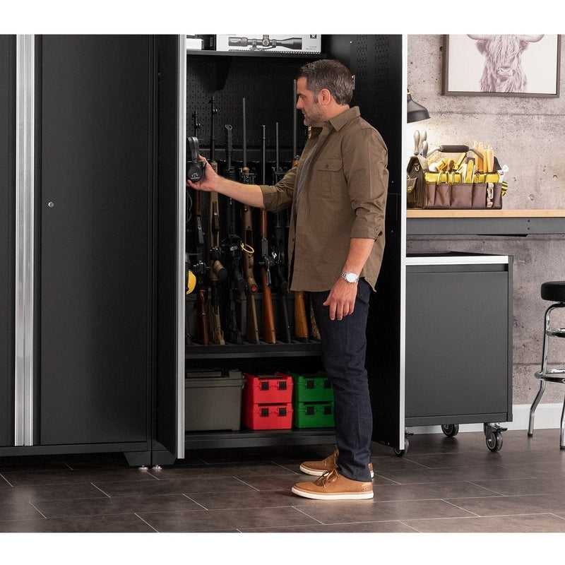 NewAge 36 in. Secure Gun Cabinet with Accessories