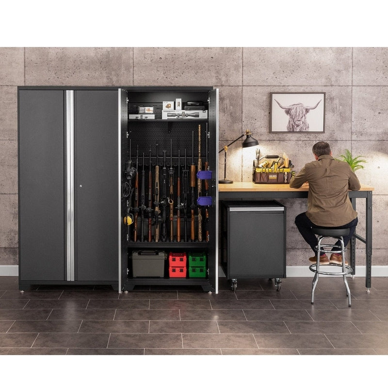 NewAge 36 in. Secure Gun Cabinet with Accessories