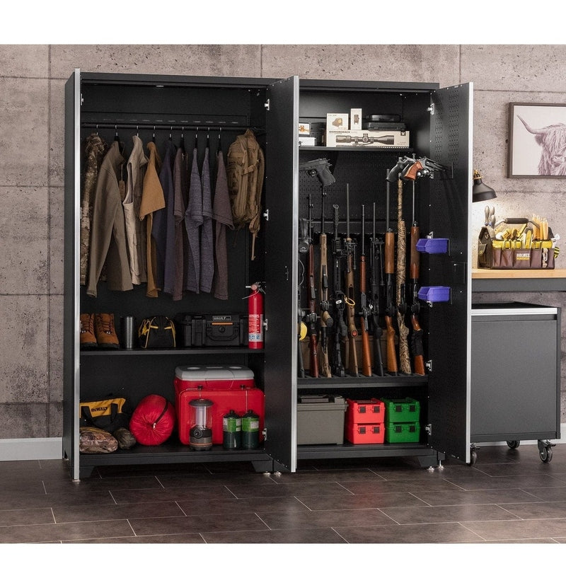 NewAge 36 in. Secure Gun Cabinet with Accessories