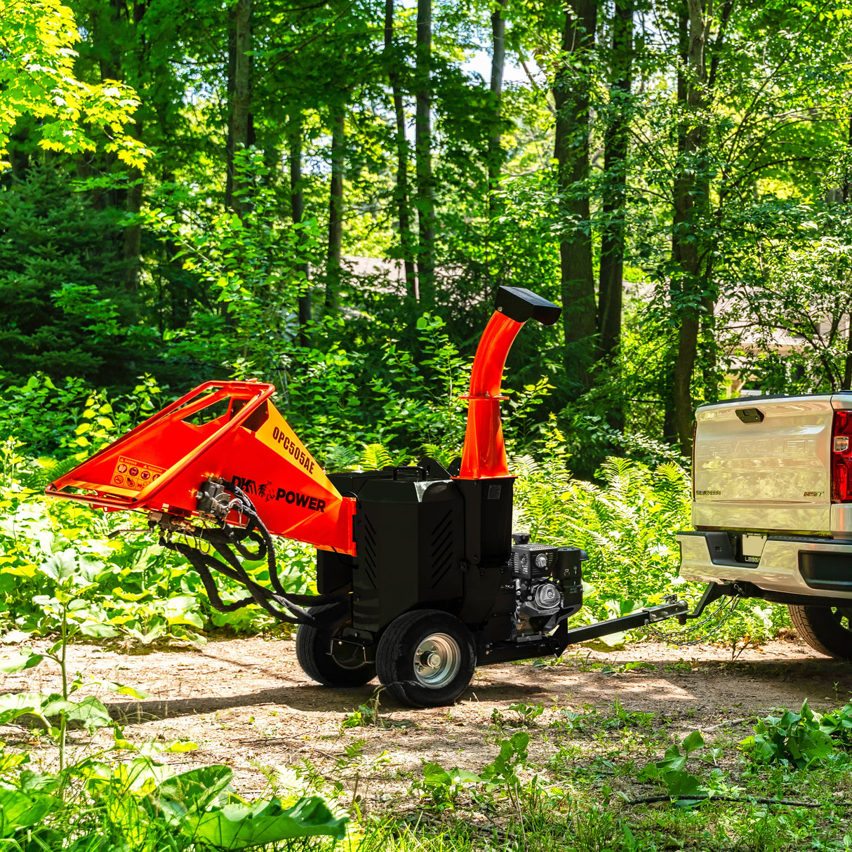 Detail K2 5 Inch 14 HP Chipper with Electric Starter - OPC505AE