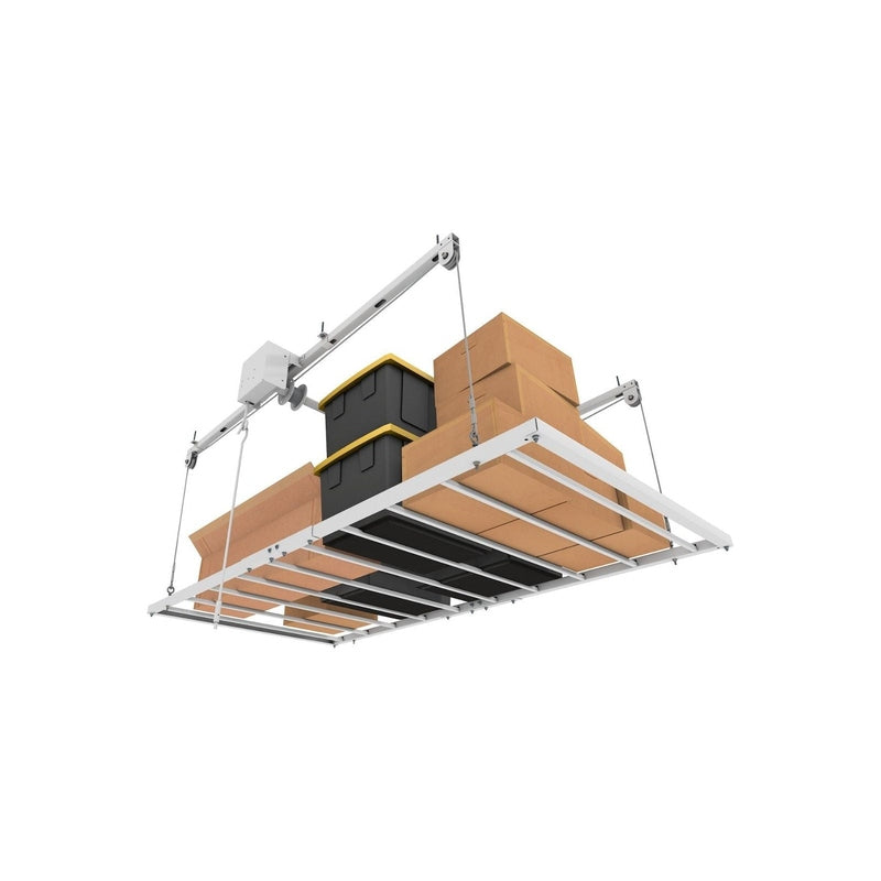 E-Z Storage Retractable Ceiling Storage Lift – 4x8 (RCL-4x8)